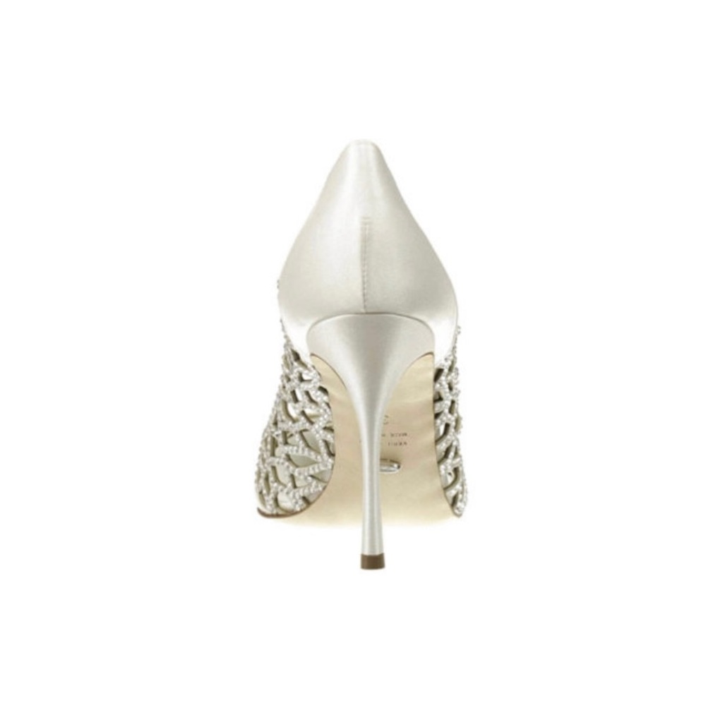 Sergio Rossi, wedding, white, 6.5, - Picture 5 of 7